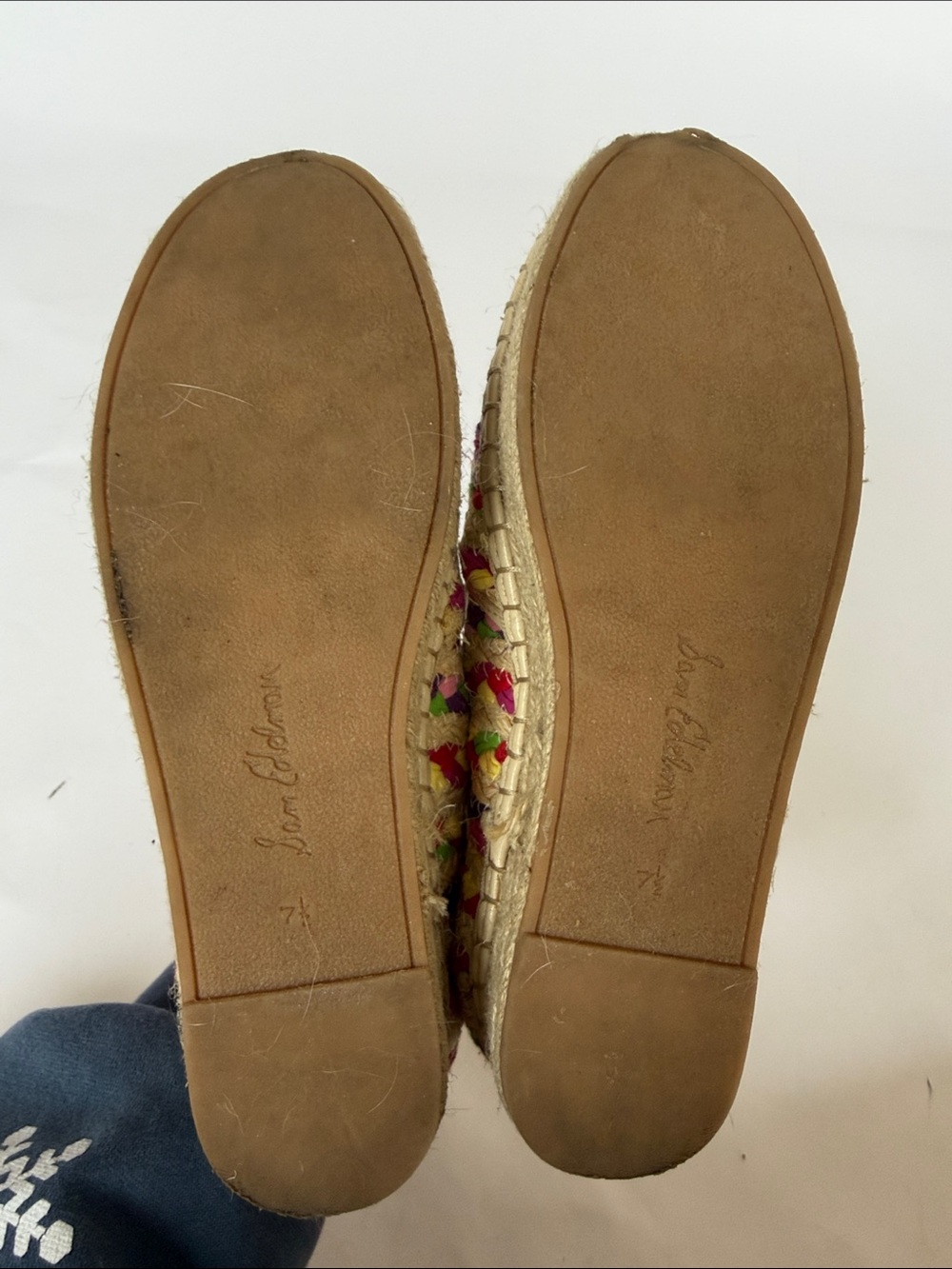Sam Edelman Multicolor Braided Espadrille Slip-Ons - Picture 10 of 11